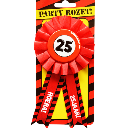 Rozet Hoera 25 Jaar Hoera