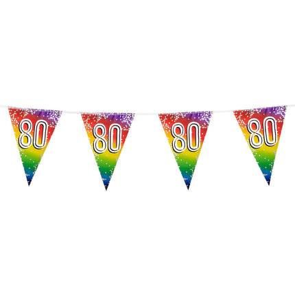 Regenboog Slinger 80 Jaar 6m