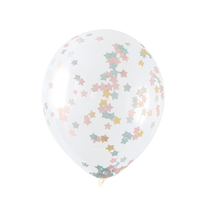 Confetti Ballonnen Sterren 40cm 5st