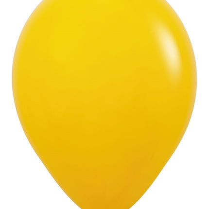 Ballonnen Honey Yellow 30cm 12st