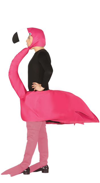 Flamingo Kostuum Roze  L