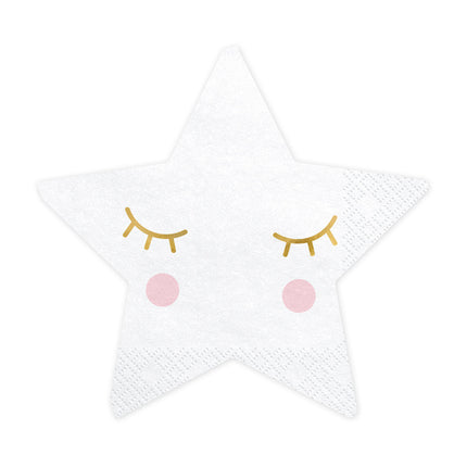 Little Star Star Servetten 16cm 20st