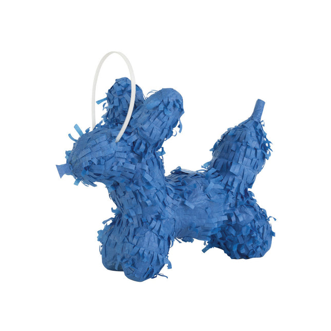 Pinata Hond Blauw 21,6cm