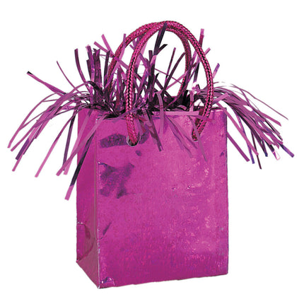 Ballon Gewicht Tas Fuchsia 8,3cm 157gr