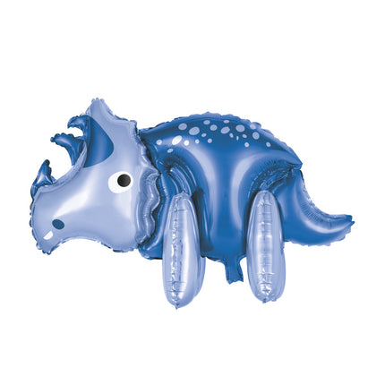 Dino Ballon Blauw XL 87cm