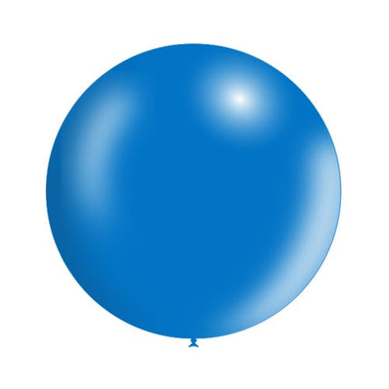 Blauwe Reuze Ballon Metallic 60cm