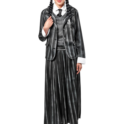 Halloween Kostuum Wednesday Addams Uniform