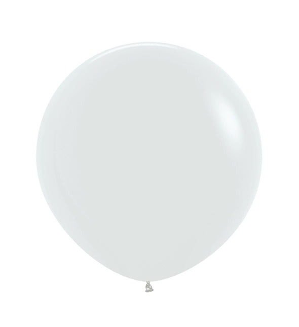 Ballonnen White 61cm 10st