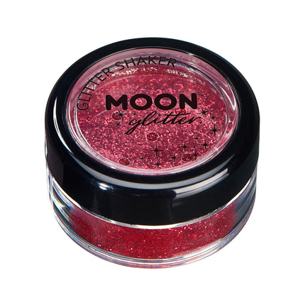 Moon Glitter Classic Fine Glitter Shakers Red 5g