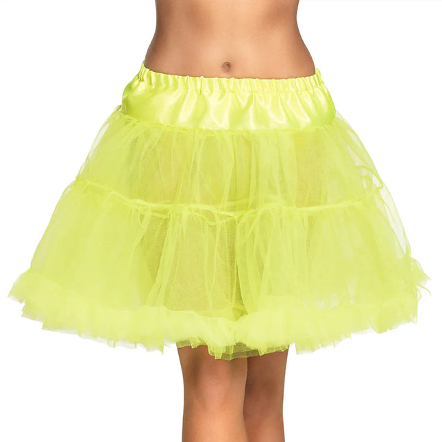 Petticoat Neon Geel