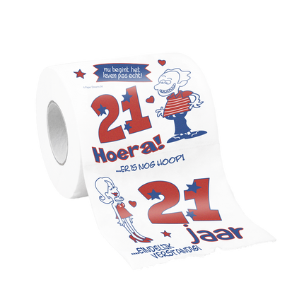 Toiletpapier 21 Jaar