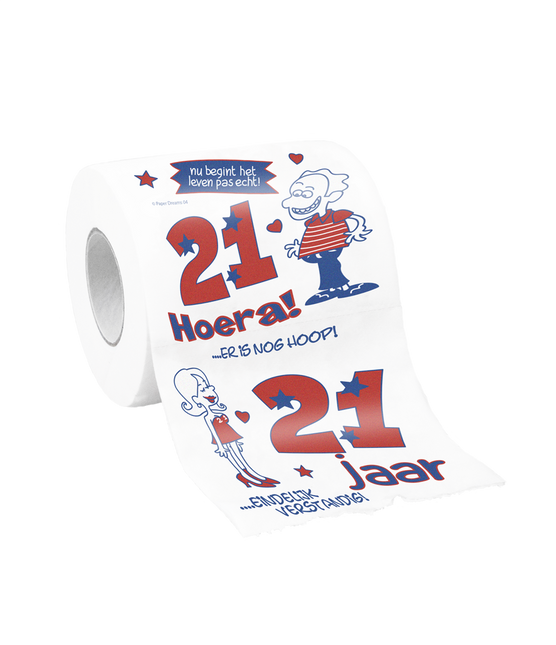 Toiletpapier 21 Jaar