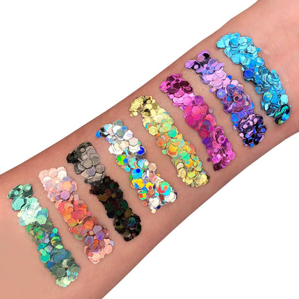 Moon Glitter Holographic Chunky Glitter Gold 3g