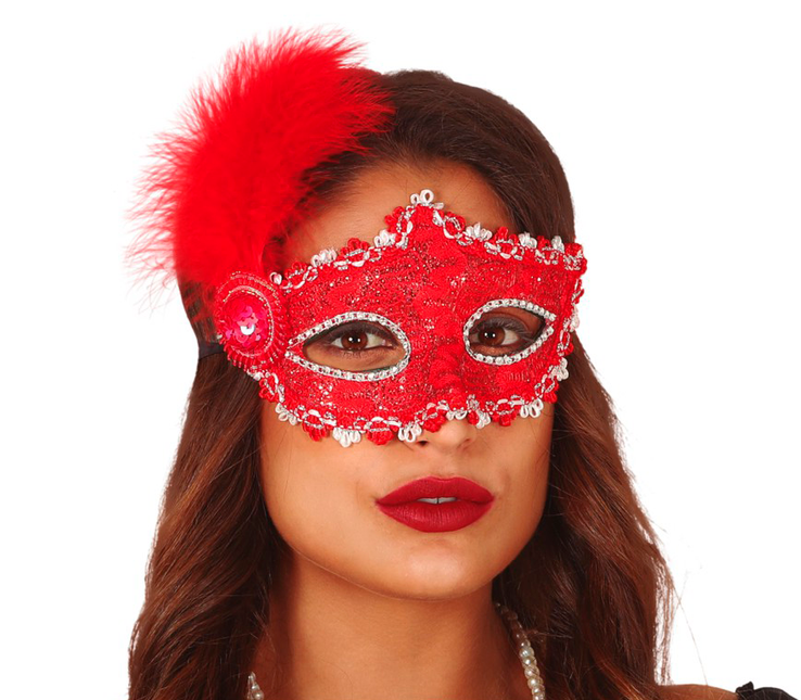 Masker Veren Rood