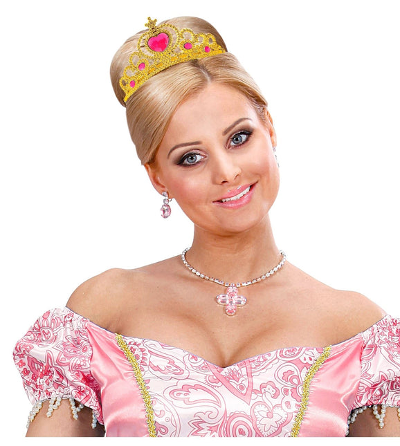 Goud Roze Tiara