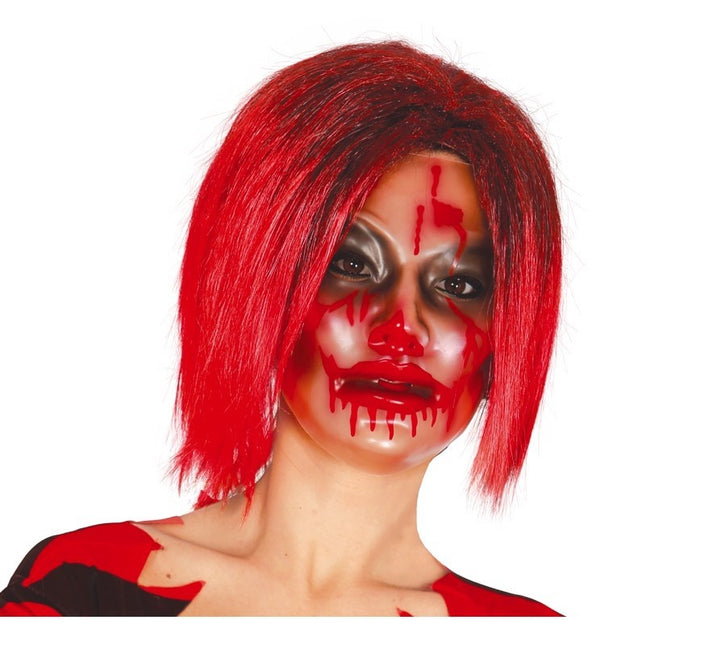 Halloween Masker Transparant Vrouw