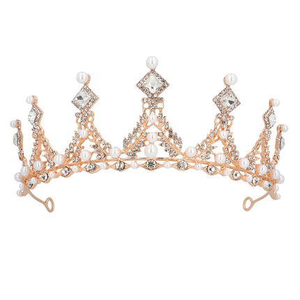 Rose Gouden Tiara Metaal