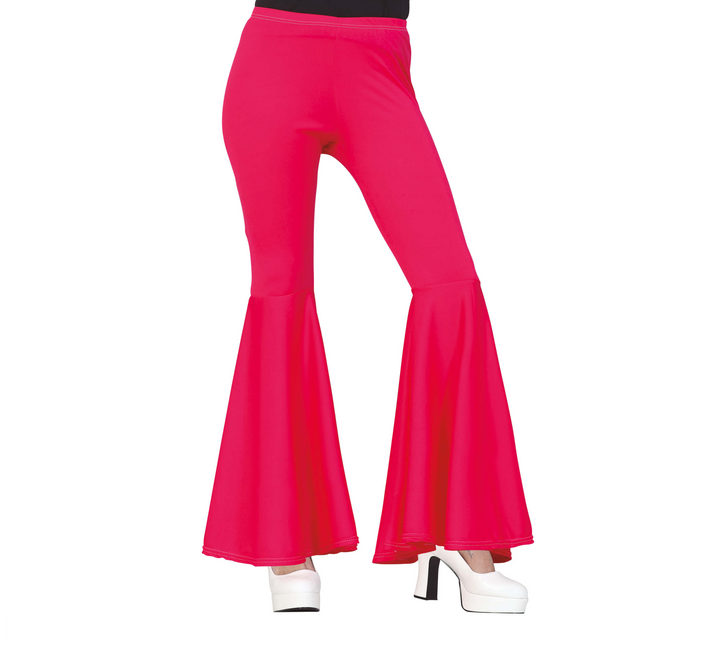 Disco 70S Broek Roze Dames