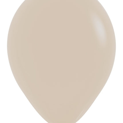 Ballonnen White Sand 30cm 12st