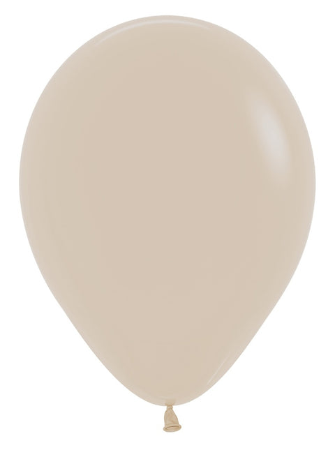 Ballonnen White Sand 30cm 12st