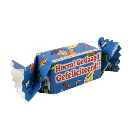 Geschenkdoosje School Geslaagd 26cm