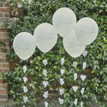 Team Bride Ballonnen 30cm 5st