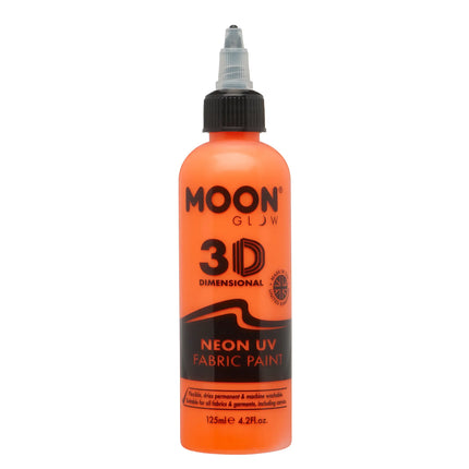 Moon Glow Neon UV textielverf Intense Orange 125ml