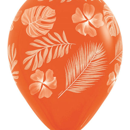 Ballonnen Tropical Paradise Mix 30cm 25st