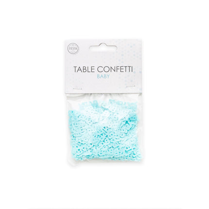 Tafelconfetti Baby Blauw