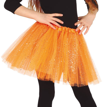 Oranje Tutu Kind 31cm