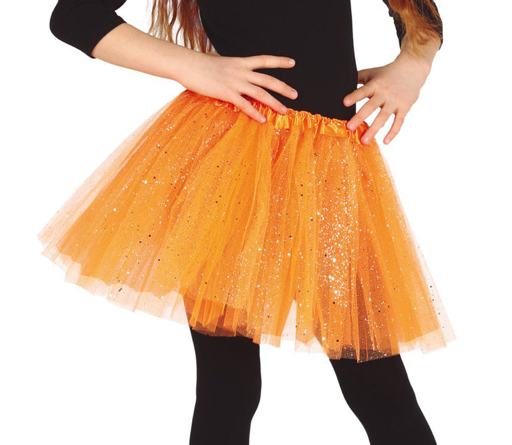 Oranje Tutu Kind 31cm