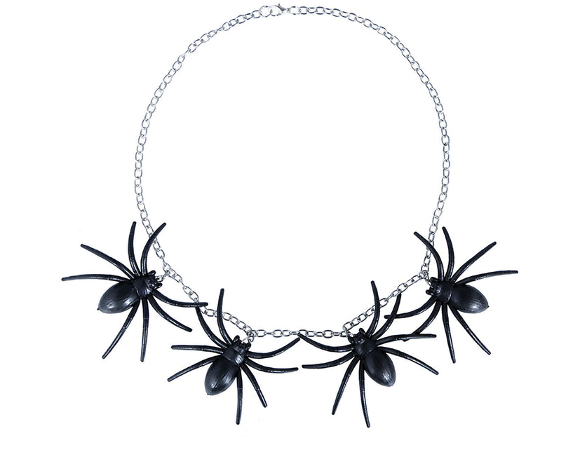 Halloween Ketting Spinnen