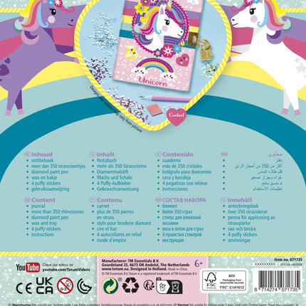 Unicorn Diamond Painting Dagboek