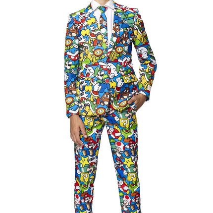 Super Mario Pak Jongen Tiener OppoSuits