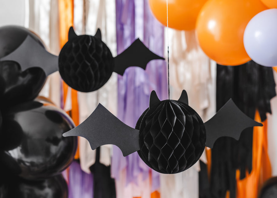 Halloween Honeycomb Vleermuis 45cm