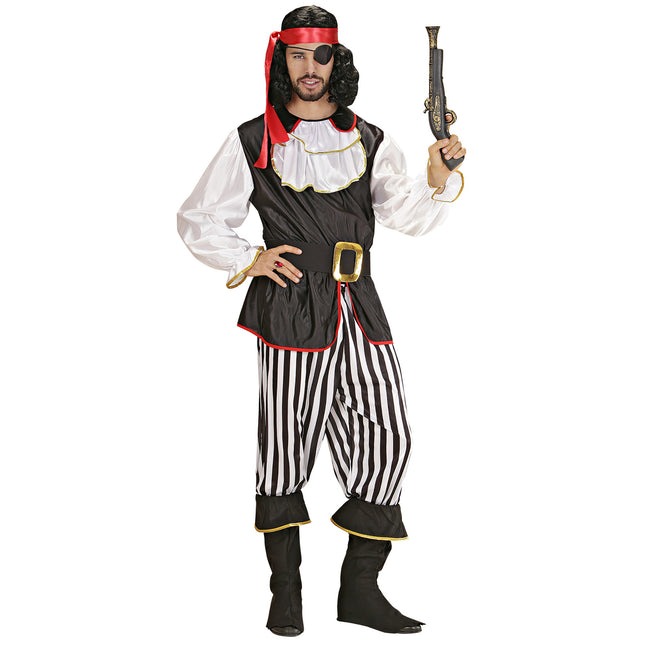 Piratenpak Wit Zwart Heren