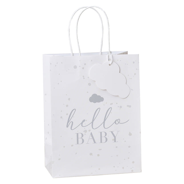 Uitdeeltasjes Hello Baby 15cm 5st