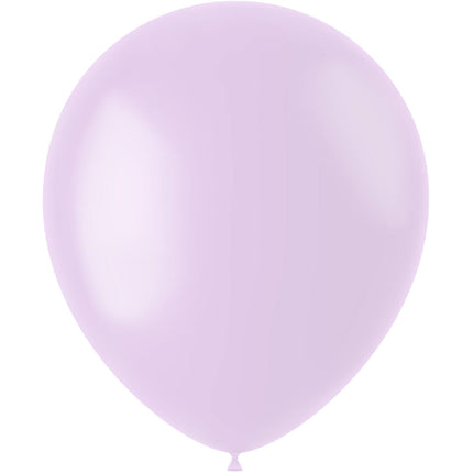 Lila Ballonnen Powder Lilac 33cm 10st