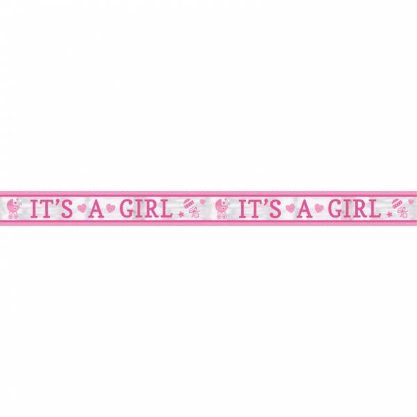 Geboorte Banner Meisje It's A Girl 6,35m