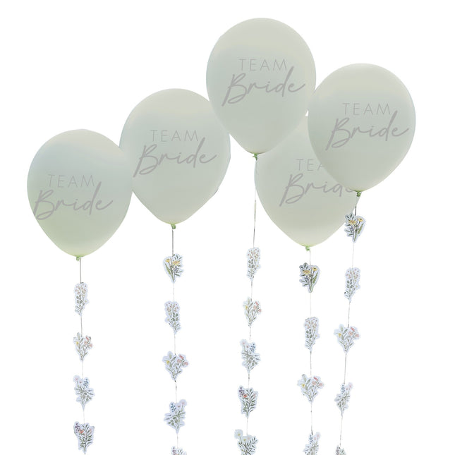 Team Bride Ballonnen 30cm 5st