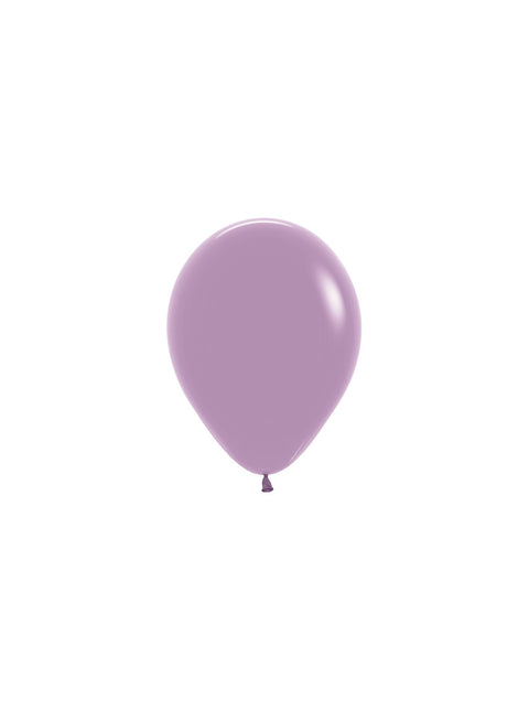 Ballonnen Pastel Dusk Lavender 12cm 50st