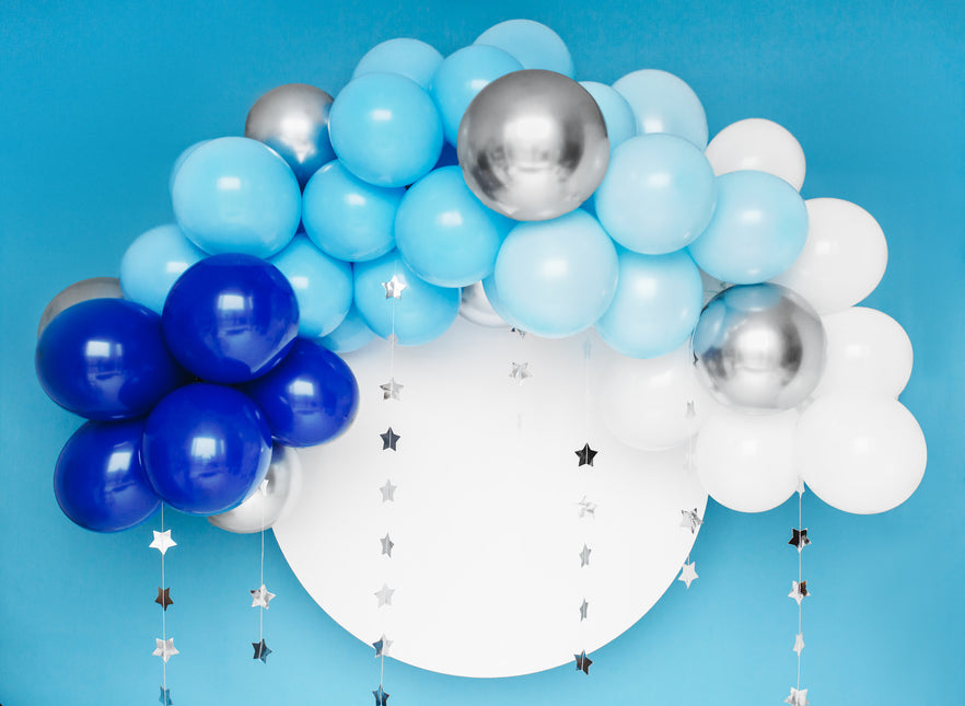 Ballonnenboog Zelf Maken Set Blauw 2m