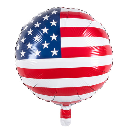 Helium Ballon Usa Dubbelzijdig Leeg 45cm