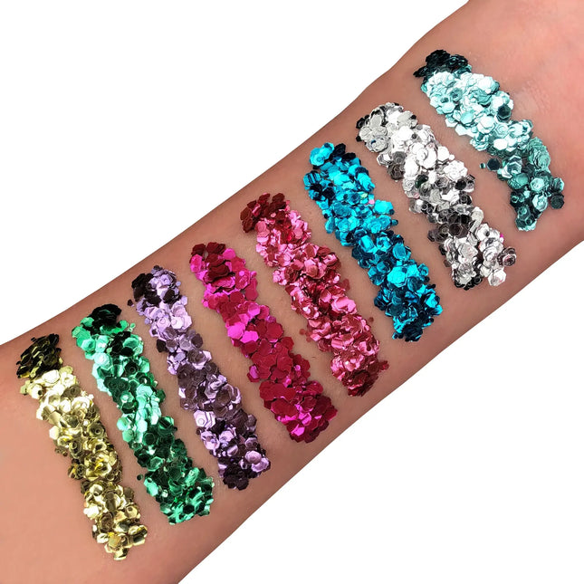 Moon Glitter Bio Chunky Glitter Turquoise 3g