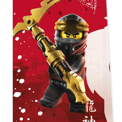 Lego Ninjago Uitdeelzakjes Papier 4st