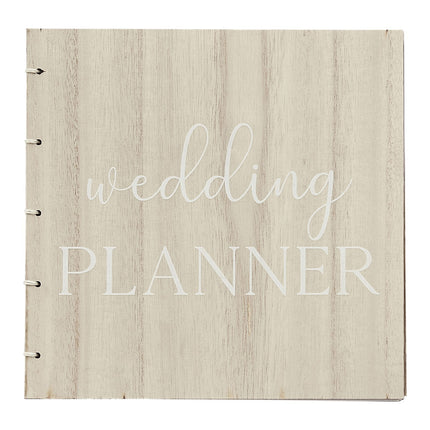 Weddingplanner Hout 20,5cm