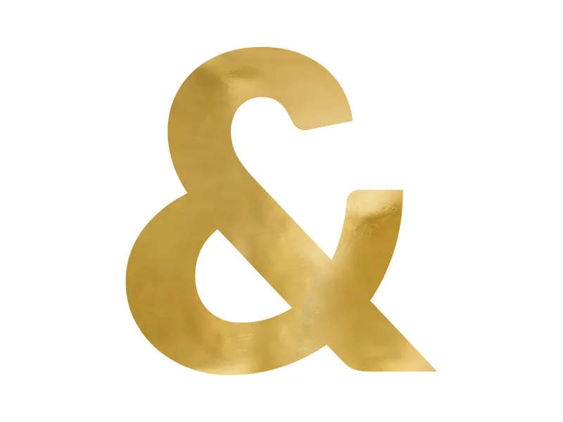 Spiegelletter & Goud 61cm