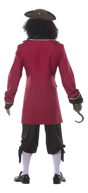 Piratenpak Bordeaux Rood Heren