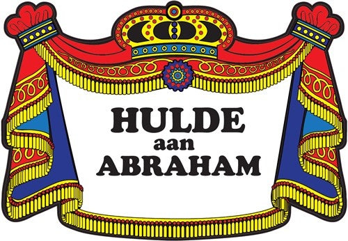 Abraham Deurbord Hulde Aan 50cm