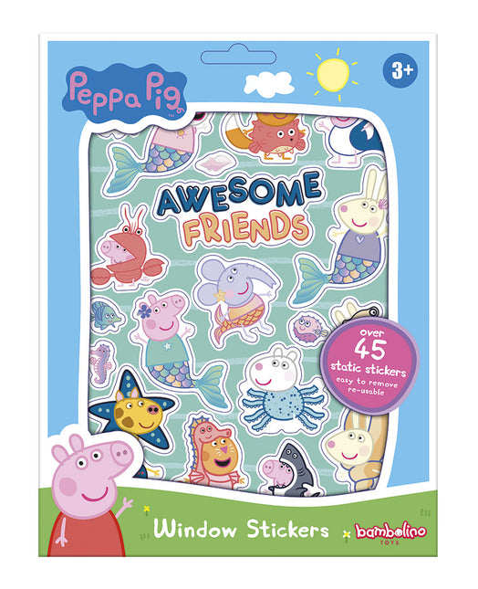 Peppa Pig Raamstickers